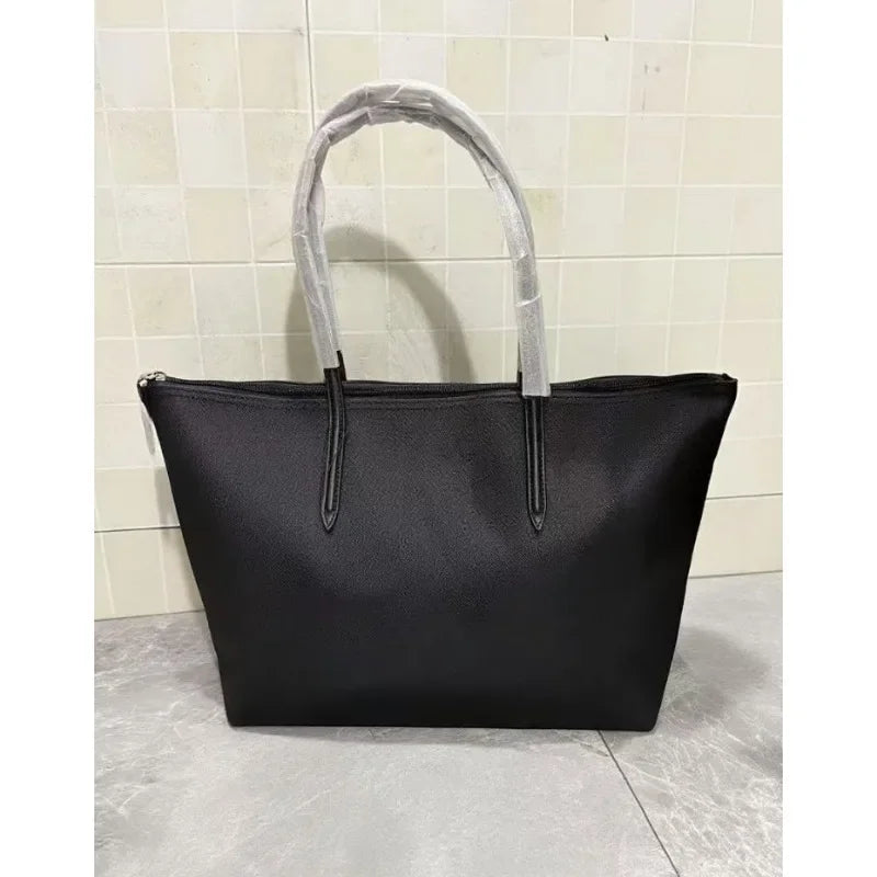 2025 Women's PVC Tote Bags – Large Capacity Shoulder Handbags & Mini Totes